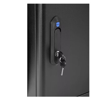  Шкаф коммутационный ЦМО ШРН-М-12.650-9005 настенный 12U 600x650мм черный 