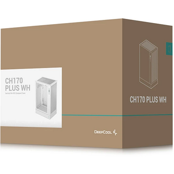  Корпус Deepcool CH170 Plus WH без БП, белый, Micro ATX/Mini-ITX 