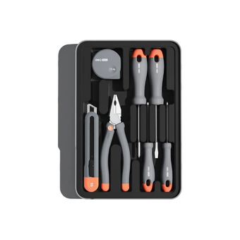  Набор инструментов Deli Home Series Gray H1001-ADE 15 предметов 