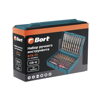  Набор инструментов Bort BTK-71 (93418545) 71 предмет 