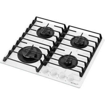  Варочная поверхность Vitek VGH 6420 WG стекло белое 
