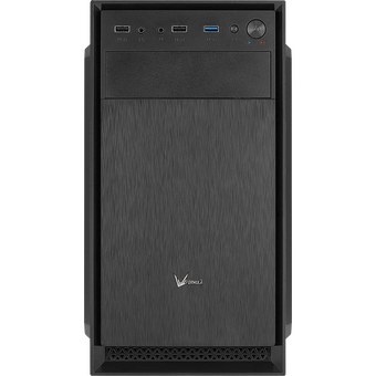  Корпус FORMULA CS-104-S-BK-V1 black MiniTower (mATX, без БП, 3xUSB Type-A) (4711401662235) 