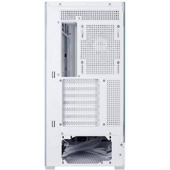  Корпус ZALMAN P40 DS, ATX, White, Window, 9.1-inch LCD screen, 2xCombo(2.5” or 3.5”), 1x2.5”, 1xUSB Type-C, 2xUSB3.0, Side 3x120mm ARGB, Rear 1x120mm 