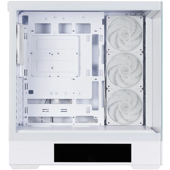 Корпус ZALMAN P40 DS, ATX, White, Window, 9.1-inch LCD screen, 2xCombo(2.5” or 3.5”), 1x2.5”, 1xUSB Type-C, 2xUSB3.0, Side 3x120mm ARGB, Rear 1x120mm 