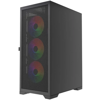  Корпус Powercase Mistral B415 (CMAB415-A4), Tempered Glass, 4x 120mm ARGB PWM Fans, чёрный, ATX 