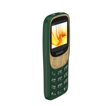  Мобильный телефон Maxvi K200 dark green 