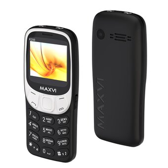  Мобильный телефон Maxvi K200 black 