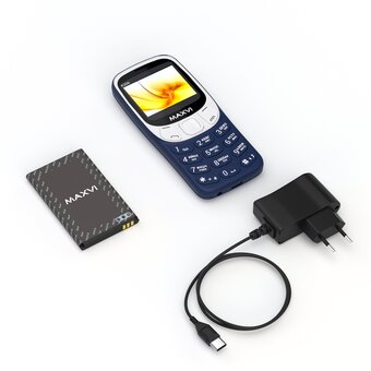  Мобильный телефон Maxvi K200 blue 
