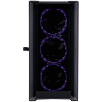  Корпус 1STPLAYER Trilobite T4-G Glass ARGB Black (T4-G-BK-4FS7) / mATX / 4x120mm ARGB fans 