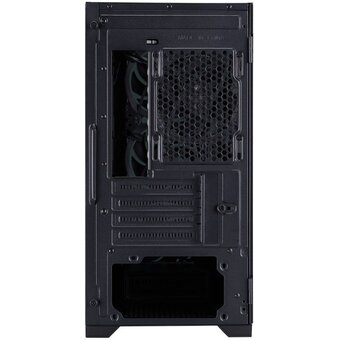  Корпус 1STPLAYER Trilobite T4-G Glass ARGB Black (T4-G-BK-4FS7) / mATX / 4x120mm ARGB fans 