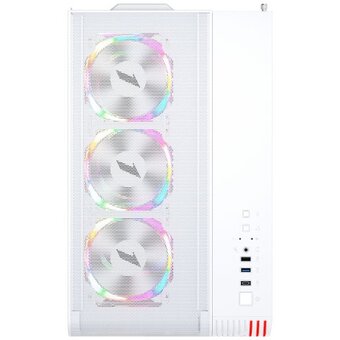  Корпус 1STPLAYER VT6 ARGB White (VT6-WH-3FS7-W) / mATX / 3x120mm ARGB fans 