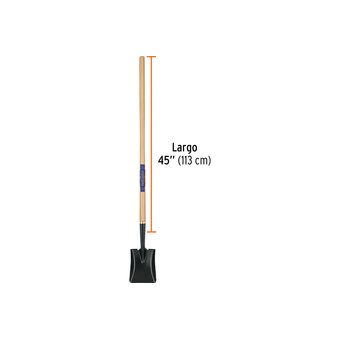  Лопата совковая Truper PCL-CG 17205 деревянная ручка 