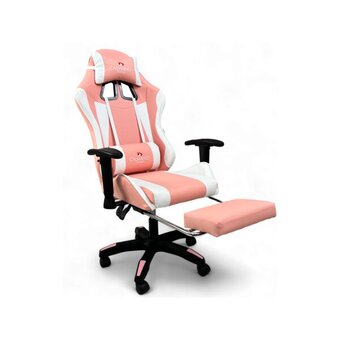  Кресло игровое Calviano 1585 розовый 