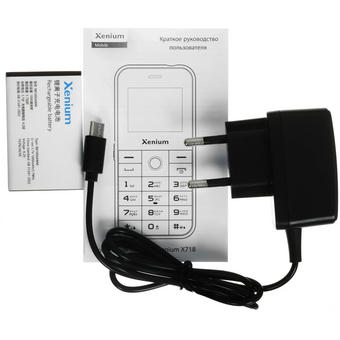  Мобильный телефон Philips Xenium X718 Black 