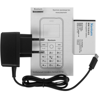  Мобильный телефон Philips Xenium X718 Red 