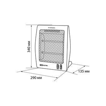  Обогреватель TDM SQ2520-1701 белый 