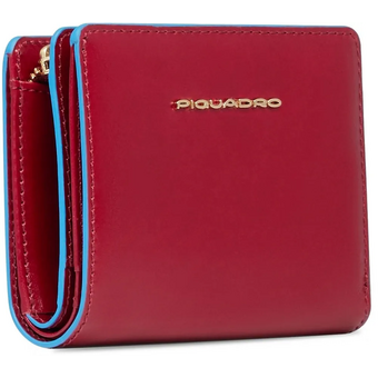  Кошелек женский Piquadro Blue Square PD6660B2R/R красный 