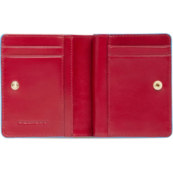  Кошелек женский Piquadro Blue Square PD6660B2R/R красный 