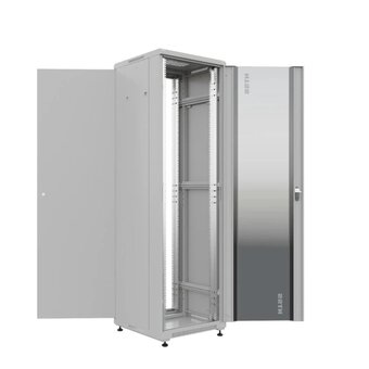  Шкаф серверный NTSS Премиум NTSS-R42U6060GS напольный 42U 600x600мм серый 