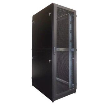  Шкаф серверный ЦМО ШТК-М-42.6.12-48АА-9005 напольный 42U 600x1250мм черный 