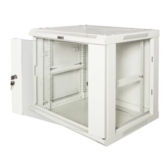  Шкаф коммутационный Lanmaster Pro TWT-CBWPG-4U-6X4-GY настенный 4U 600x450мм серый 