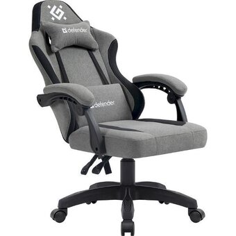  Кресло игровое Defender Maren 64049 серый/черный 