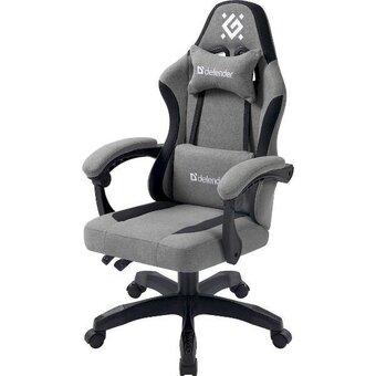  Кресло игровое Defender Maren 64049 серый/черный 