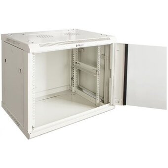  Шкаф коммутационный Lanmaster Pro TWT-CBWPG-4U-6X4-GY настенный 4U 600x450мм серый 