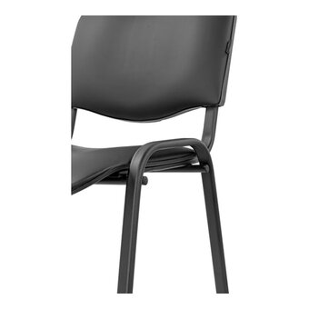  Стул офисный Gigant GCH-01 (BL) кожзам, черный 
