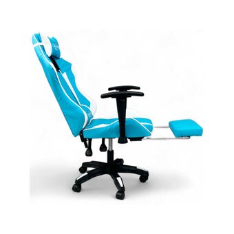  Кресло игровое Calviano 1585 голубой 