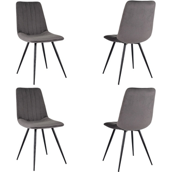  Стул Бюрократ CH-K6_1/HL18_4 Holland 18 металл черный на ножках 