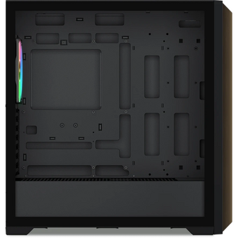  Корпус SAMA Z60 Black (Z60-BKAWA4X1-GL) без БП, Midi-Tower, TG, 4x140mm ARGB, 2xUSB 3.0 + 1xUSB 3.1 Type-C, E-ATX, ATX, mITX 