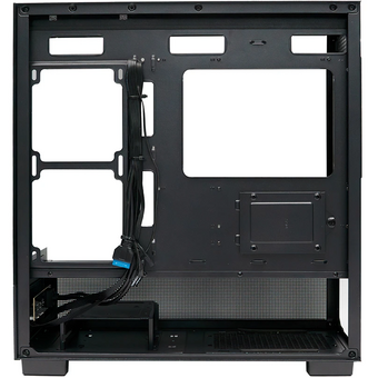  Корпус XASTRA Q500M-0F Black (Q500M-0F) mATX/Aquarium/Screewless/no fans 