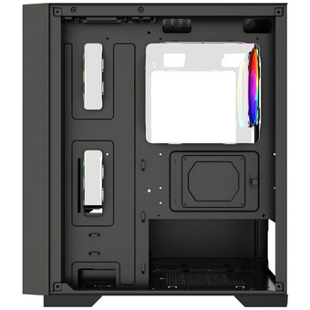  Корпус Powercase Mistral Micro A12B (CMMA12B-L3), Tempered Glass, 3x120mm FRGB fan, чёрный, mATX 
