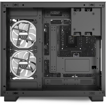  Корпус PcCooler C3T500 ARGB BK без БП, Midi-Tower, TG, 6x120mm 1xUSB-C 3.1 + 2xUSB-A 3.0, ATX, mITX Black 