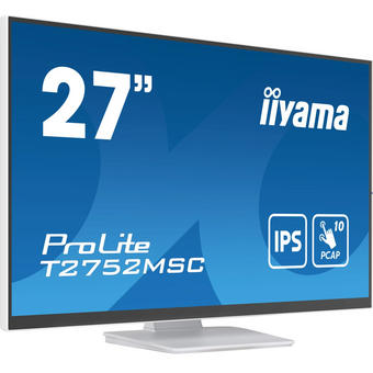  Монитор Iiyama ProLite T2752MSC-W1 белый 
