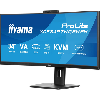  Монитор Iiyama ProLite XCB3497WQSNPH-B1 черный 