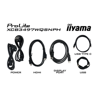  Монитор Iiyama ProLite XCB3497WQSNPH-B1 черный 
