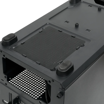  Корпус HSPD M331 (M331-TGBK), без БП Mesh Mini-tower, Black, TG, 0.4 SPCC, no fans mATX, mITX 175/329/170mm 1x2.5", 2x3.5", 