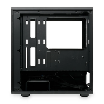  Корпус HSPD M331 (M331-TGBK), без БП Mesh Mini-tower, Black, TG, 0.4 SPCC, no fans mATX, mITX 175/329/170mm 1x2.5", 2x3.5", 