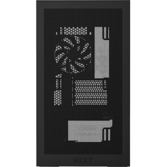  Корпус NZXT H3 Flow (CC-H31FB-01) без БП (2025), Midi-Tower, TG, 1x120mm, 1xUSB-A 3.2 + mATX, mITX Black 
