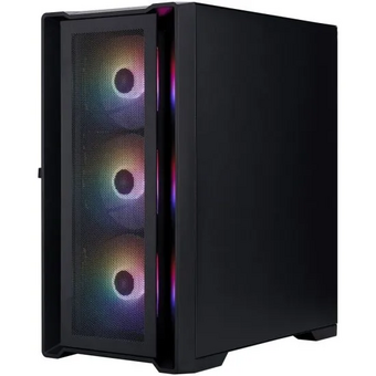  Корпус 1STPLAYER Trilobite T4 Mesh FRGB Black (T4-BK-4F1) / mATX / 4x120mm FRGB fans 