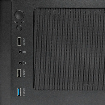  Корпус XASTRA A306M 3FRGB Black (A306M-3FC12F) mATX/Mesh/ tempered glass / 3x 120mm FC120 FRGB fans 