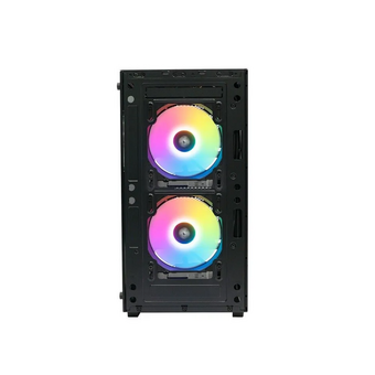  Корпус XASTRA A306M 3FRGB Black (A306M-3FC12F) mATX/Mesh/ tempered glass / 3x 120mm FC120 FRGB fans 