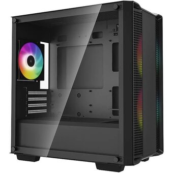  Корпус DeepCool CC360 ARGB с PF650 (R-CC360BK-PF650-R-1) 