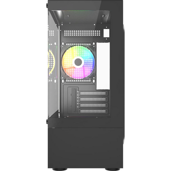  Корпус Accord ACC-285-02B, mATX, без БП, черный 