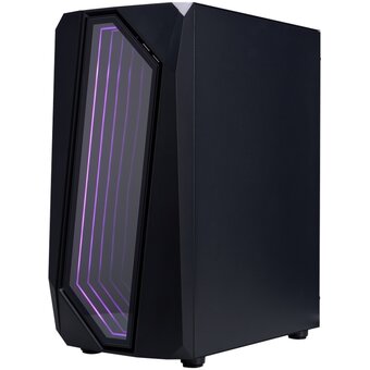  Корпус 1STPLAYER Infinite Space IS6 ARGB Black (IS6-BK-2F7R-1F7) / ATX / 3x120mm ARGB fans 