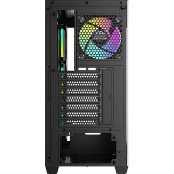  Корпус Ocypus Gamma C72 BK ARGB (Gamma-C72-B-KDG00XX-GL) ATX / win / black / 4 ARGB fans / no PSU / Tempered Glass 