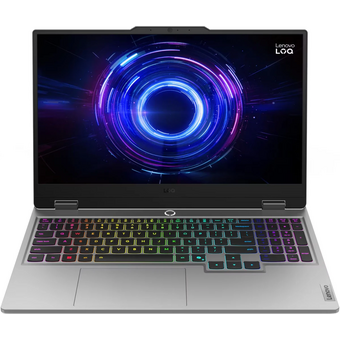  Ноутбук LENOVO LOQ 15IRX10 (83JE002DRK) 15.6" IPS FHD Core i7 13650HX/24Gb/512Gb SSD/5060 8Gb/noOS/grey 