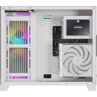 Корпус Formula Crystal Z6M Floe, mATX, без БП, белый 